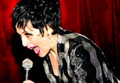 Victoria Libertore as Liza Minelli Award winning actress, writer, and role model for all of us!